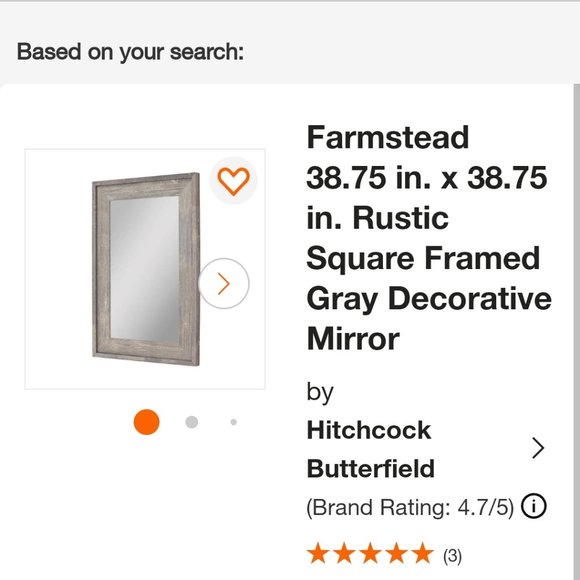 Other - Hitchcock Butterfield mirror